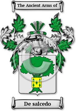 De salcedo Family Crest Download (jpg) Legacy Series - 150 DPI
